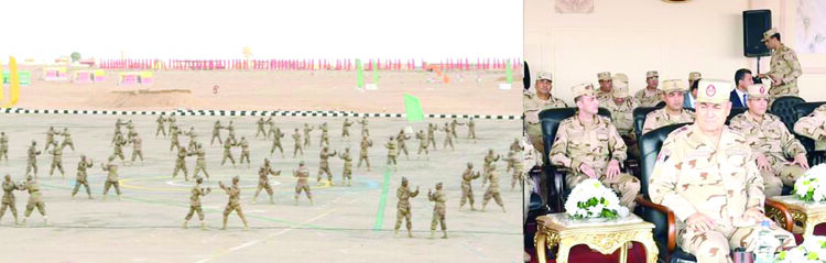 CoS attends practical drill on small tactics, skills 1 - Egyptian Gazette