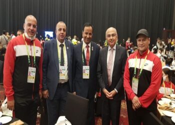 Egypt’s embassy in Jakarata receives Kung Fu mission participating in WًJWC