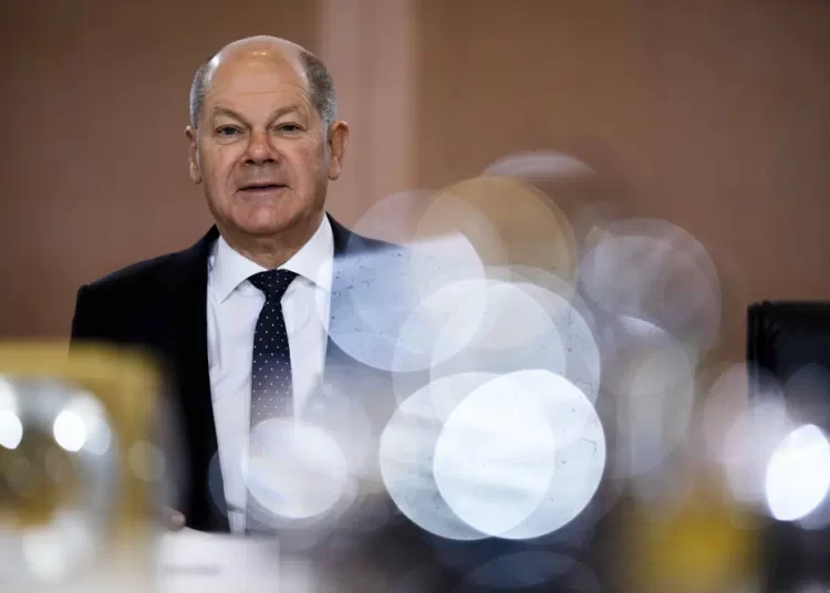 Scholz says Balkans joining EU is in Germany’s interest 1 - Egyptian Gazette German Chancellor Olaf Scholz arrives for the weekly cabinet meeting at the chancellery in Berlin, Germany, on Wednesday, December14, 2022.