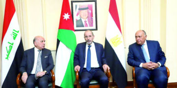 Egypt, Jordan, Iraq trilateral co-operation mechanism model for joint Arab action