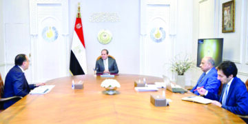 Sisi urges maintaining efforts to develop public business sector 1 - Egyptian Gazette Sisi urges maintaining efforts to develop public business sector
