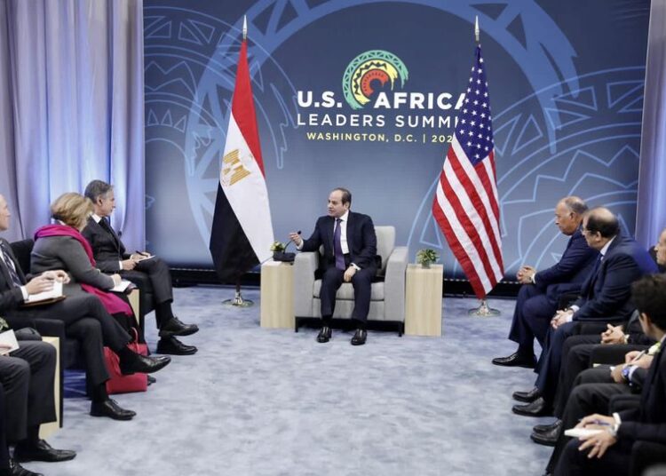 Sisi discusses with Blinken means to strengthen long-standing Egypt-US strategic partnership 2 - Egyptian Gazette Sisi discusses with Blinken means to strengthen long-standing Egypt-US strategic partnership 1 - Egyptian Gazette