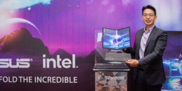ASUS unveils “Zenbook 17 Fold OLED”.. World’s 1st Foldable OLED Laptop