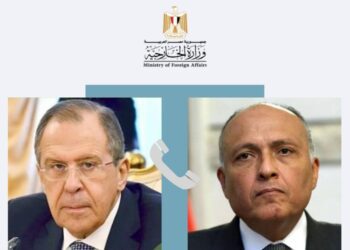 Shoukry, Russian FM discuss over phone bilateral co-operation