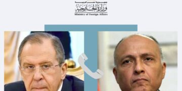 Shoukry, Russian FM discuss over phone bilateral co-operation