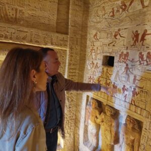 Director of UNESCO Regional Bureau visits Saqqara antiquities area 3 - Egyptian Gazette
