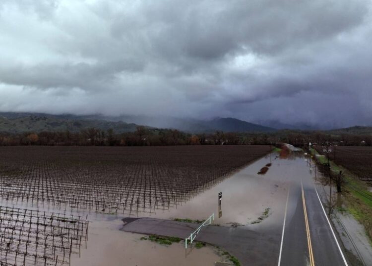 Biden declares disaster as California takes another storm-pounding 1 - Egyptian Gazette