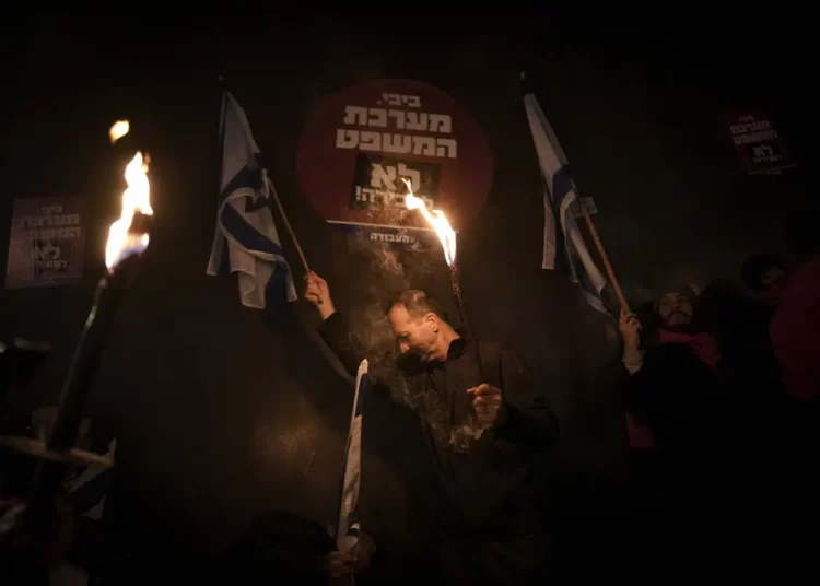 Netanyahu moving ahead on legal overhaul despite outcry 1 - Egyptian Gazette