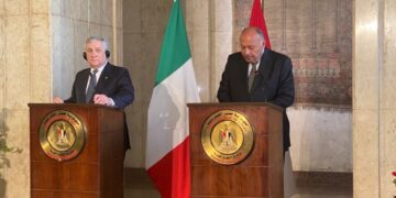 Egypt, Italian FMs hold talks