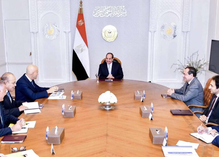 President calls for expanding gas exploration, production activities with Eni 1 - Egyptian Gazette