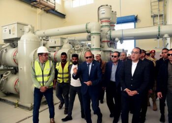PM inspects Sheikh Zuwayed transformer station in North Sinai
