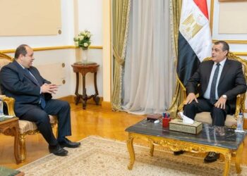 State minister of military production, Egyptian amb. to Croatia confer on boosting economic, investment ties