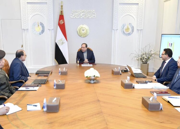 Sisi directs to proceed with comprehensive development of Sinai 1 - Egyptian Gazette