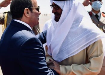 Sisi arrives in Abu Dhabi to partake in summit of Egypt-Jordan, GCC member states