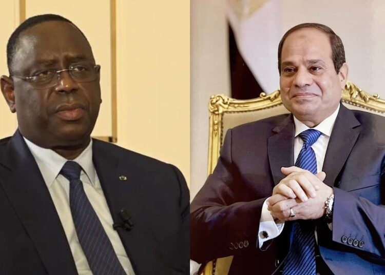 Egyptian, Senegalese presidents review AU Summit preparations 1 - Egyptian Gazette