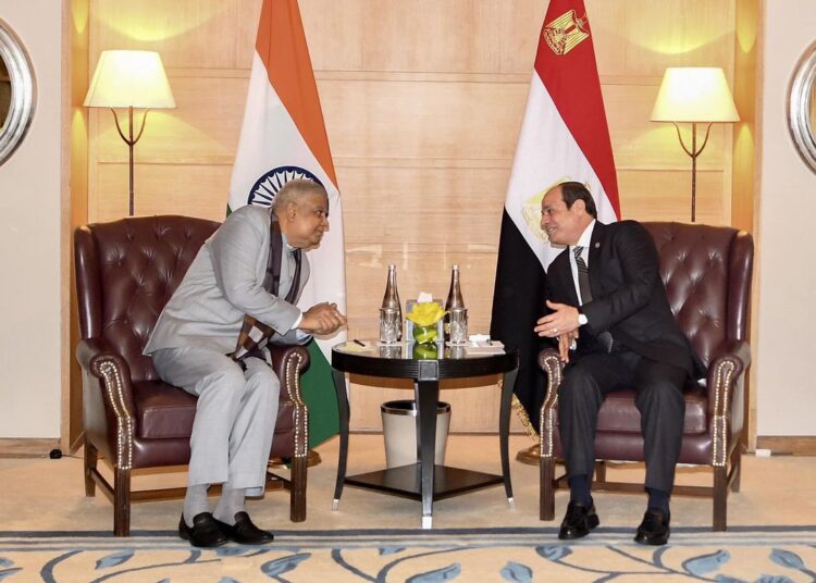 Sisi voices hope India's visit help further develop bilateral ties 1 - Egyptian Gazette