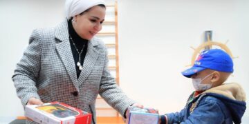 The First Lady Visits Shefaa al-Orman Hospital