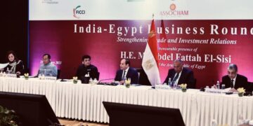 Sisi stresses keenness to develop trade, economic ties with India