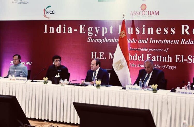 Sisi stresses keenness to develop trade, economic ties with India 1 - Egyptian Gazette