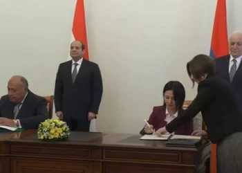 Sisi, Armenian president witness inking of several co-operation deals