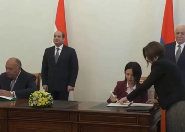 Sisi, Armenian president witness inking of several co-operation deals 1 - Egyptian Gazette