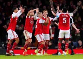 Arsenal charged by FA over player conduct in Newcastle draw