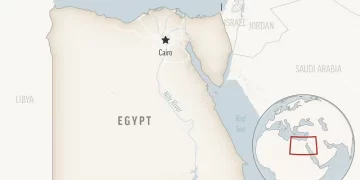 Officials: Grounded ship refloated in Egypt’s Suez Canal 1 - Egyptian Gazette Officials: Grounded ship refloated in Egypt’s Suez Canal