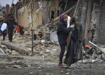 Russia presses its Ukraine strategy, fires 40 drones at Kyiv