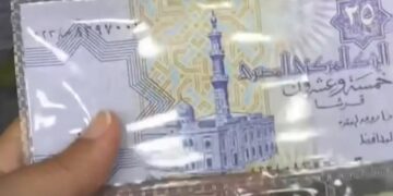 Egyptian currency, small coins sell twice their original price