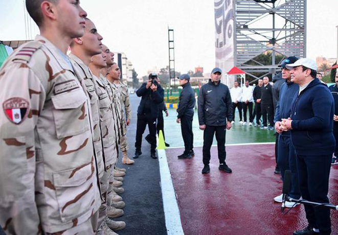 President discusses local, regional issues with cadets 2 - Egyptian Gazette President discusses local, regional issues with cadets 1 - Egyptian Gazette
