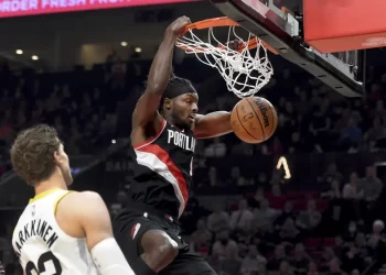 Blazers beat Jazz 134-124