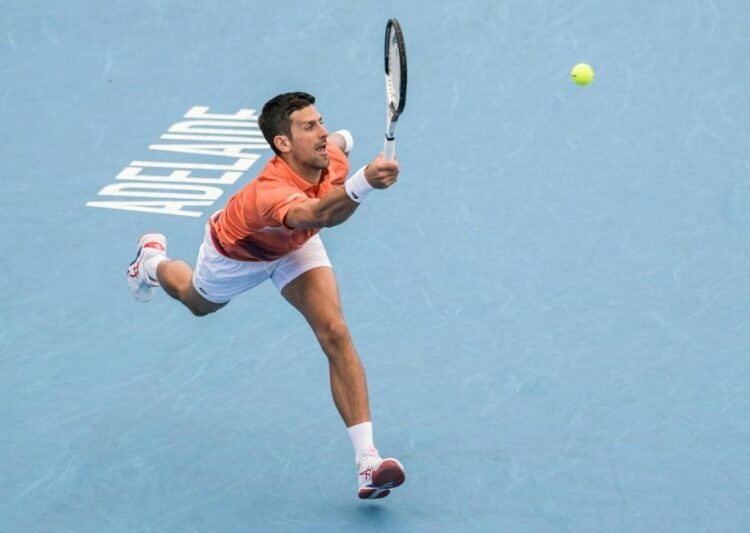 Djokovic recovers from shaky start to reach Adelaide quarters 2 - Egyptian Gazette Djokovic recovers from shaky start to reach Adelaide quarters 1 - Egyptian Gazette