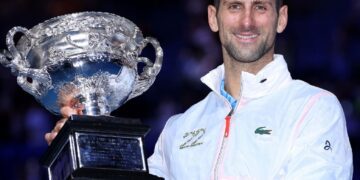 Djokovic equals Nadal’s Slam record
