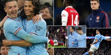 Ake earns Man City 1-0 FA Cup win over Arsenal