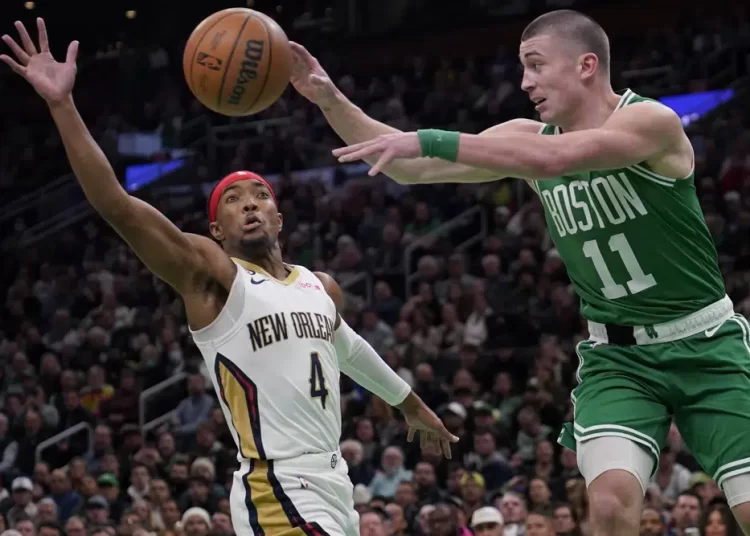 Brown scores season-high 41 points, Celtics beat Pelicans 1 - Egyptian Gazette