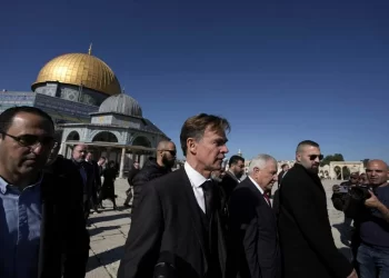 European delegation visits Aqsa Mosque