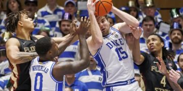 Young paces Duke past Florida 86-67