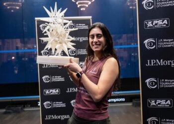 El-Sherbini and Elias claim J.P. Morgan crowns