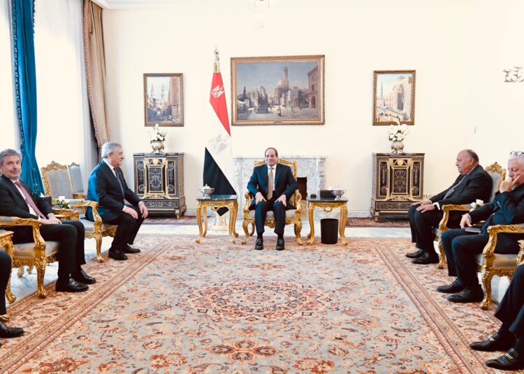 Cairo, Rome agree to consolidate ties 1 - Egyptian Gazette