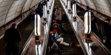 Explosion in Kyiv amid missile salvo, mayor tells residents to remain in shelters