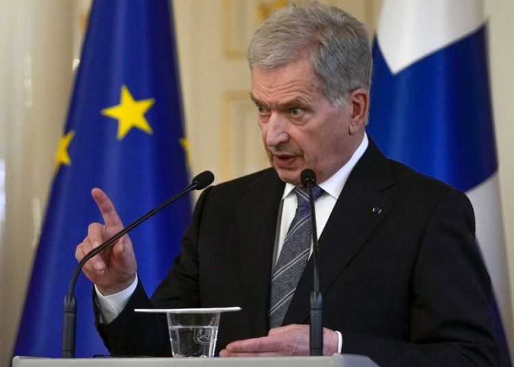 Finnish President Sauli Niinisto