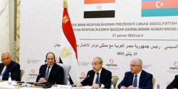 Sisi's visit to Baku gives Azerbaijan, Egypt chance to unlock untapped potential to deepen co-op in various fields - Report 1 - Egyptian Gazette Sisi’s visit to Baku gives Azerbaijan, Egypt chance to unlock untapped potential to deepen co-op in various fields – Report