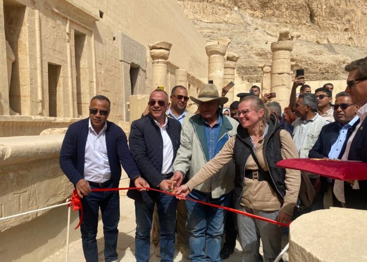 New chambers in Hatshepsut Temple, Meru cemetery in North Asasif open 1 - Egyptian Gazette