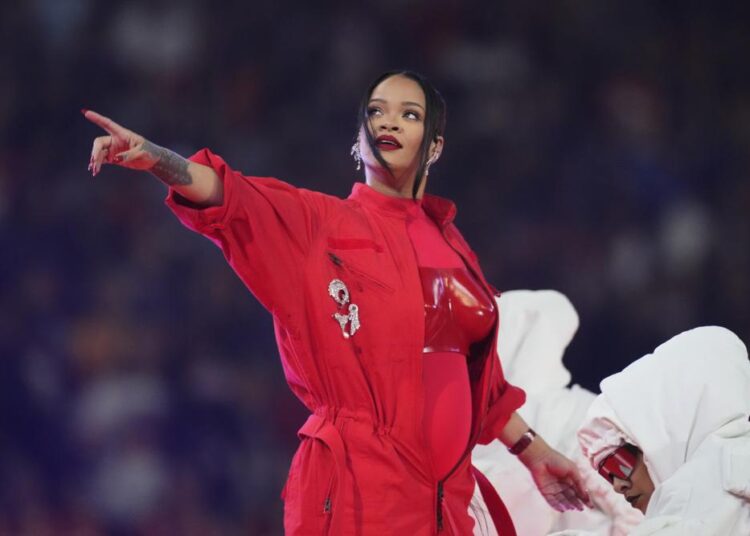 Rihanna shines in singular Super Bowl halftime show 1 - Egyptian Gazette