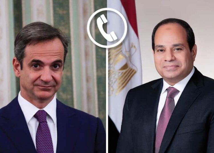 Sisi, Mitsotakis keen on boosting ties 1 - Egyptian Gazette