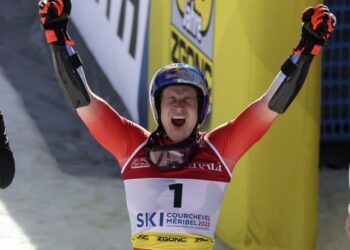 Odermatt wins 2nd gold at worlds