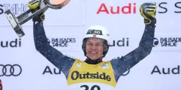 Norway’s Olsen earns 1st World Cup victory