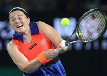 Ostapenko edges Collins in Abu Dhabi opener