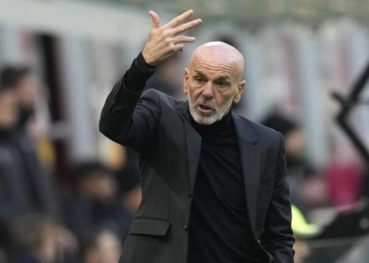 AC Milan's manager Stefano Pioli