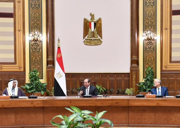 Sisi stresses Egypt's keenness on promoting Arab countries' peace, development 1 - Egyptian Gazette